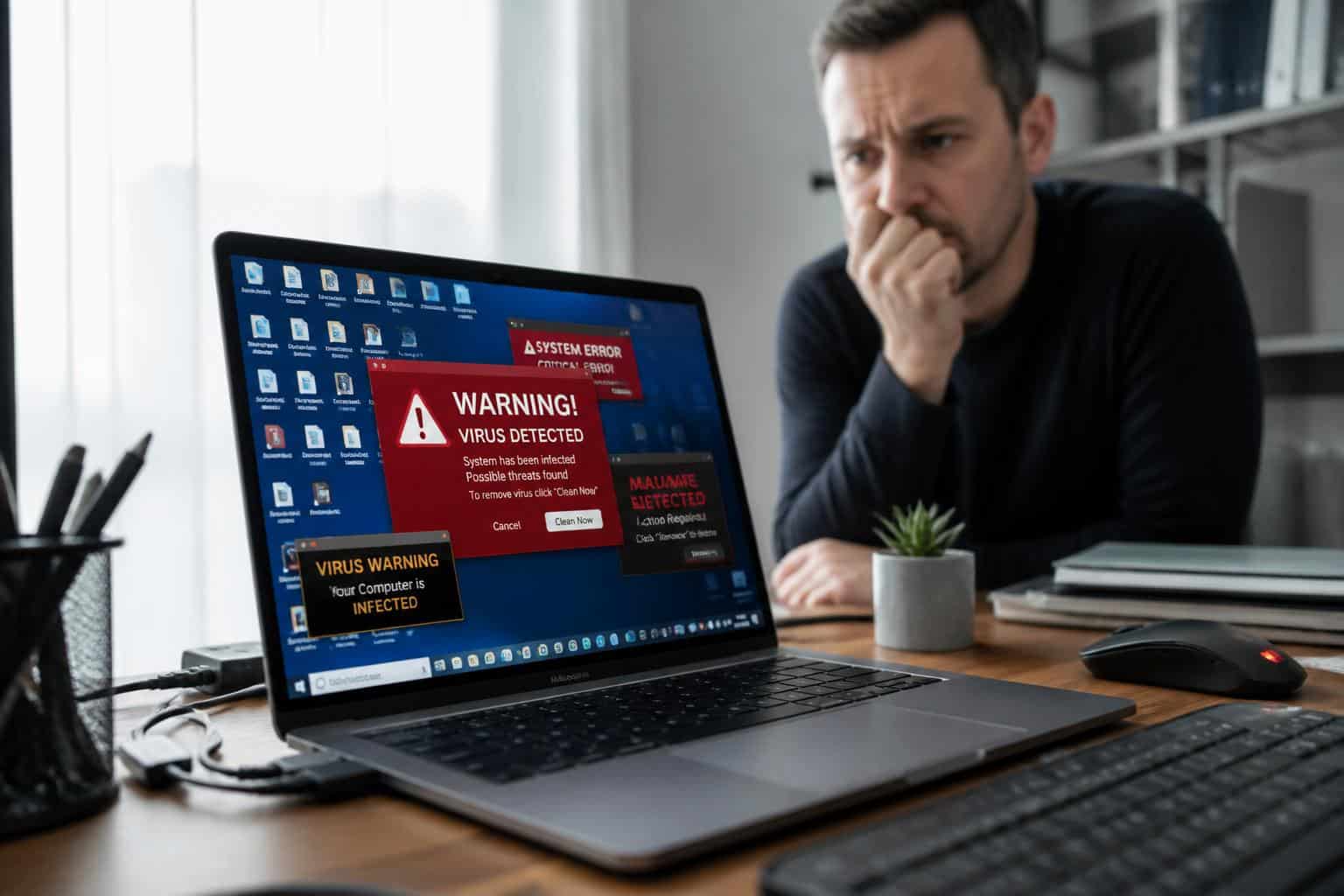 scopri come riconoscere se il tuo computer &egrave; stato infettato da un virus con i nostri consigli pratici e semplici da seguire.