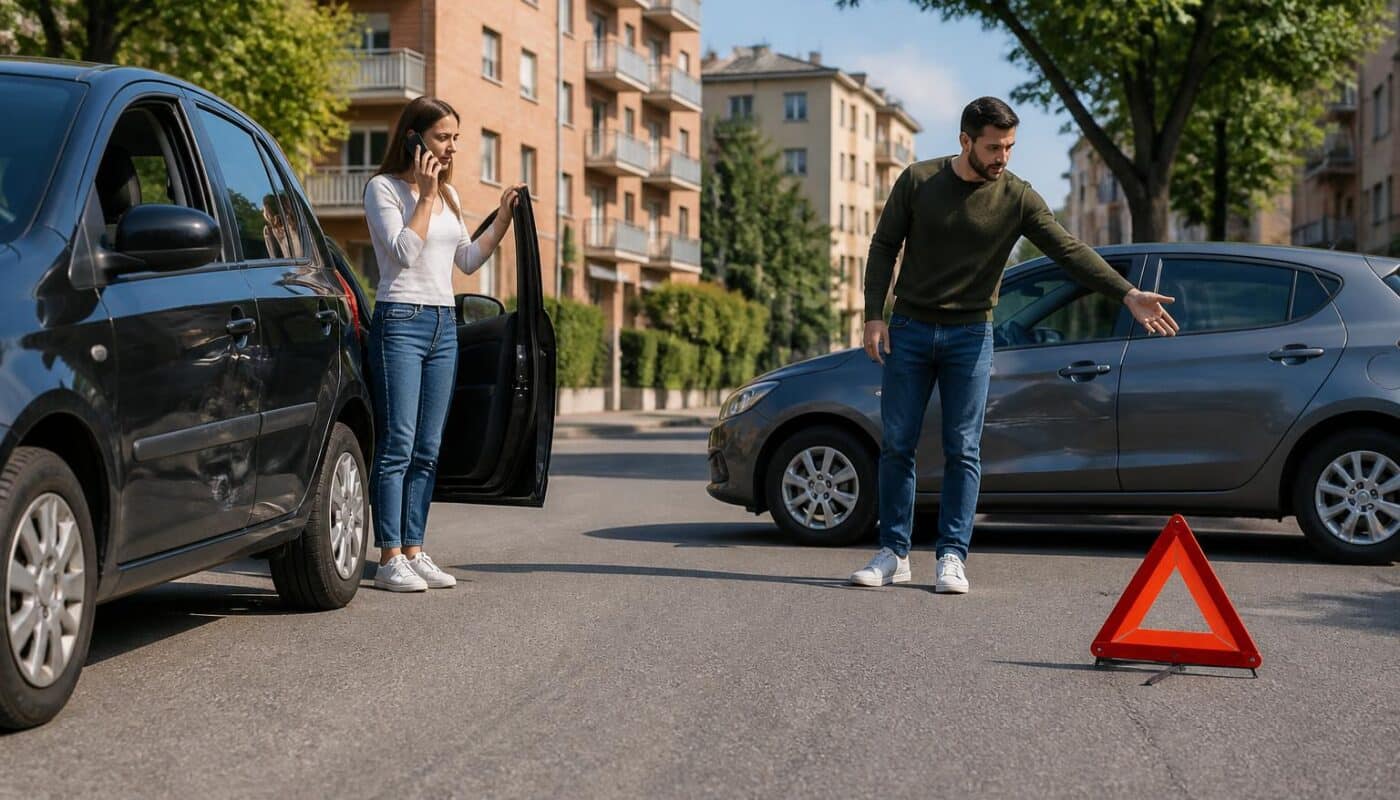 scopri cosa fare in caso di incidente stradale lieve per gestire la situazione in modo sicuro e conforme alla legge.