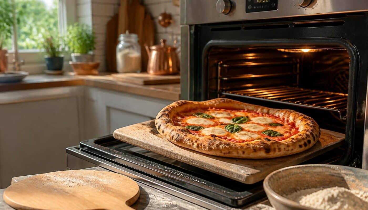 scopri i segreti per preparare una pizza croccante e gustosa direttamente nel forno di casa tua, con consigli semplici e tecniche efficaci.