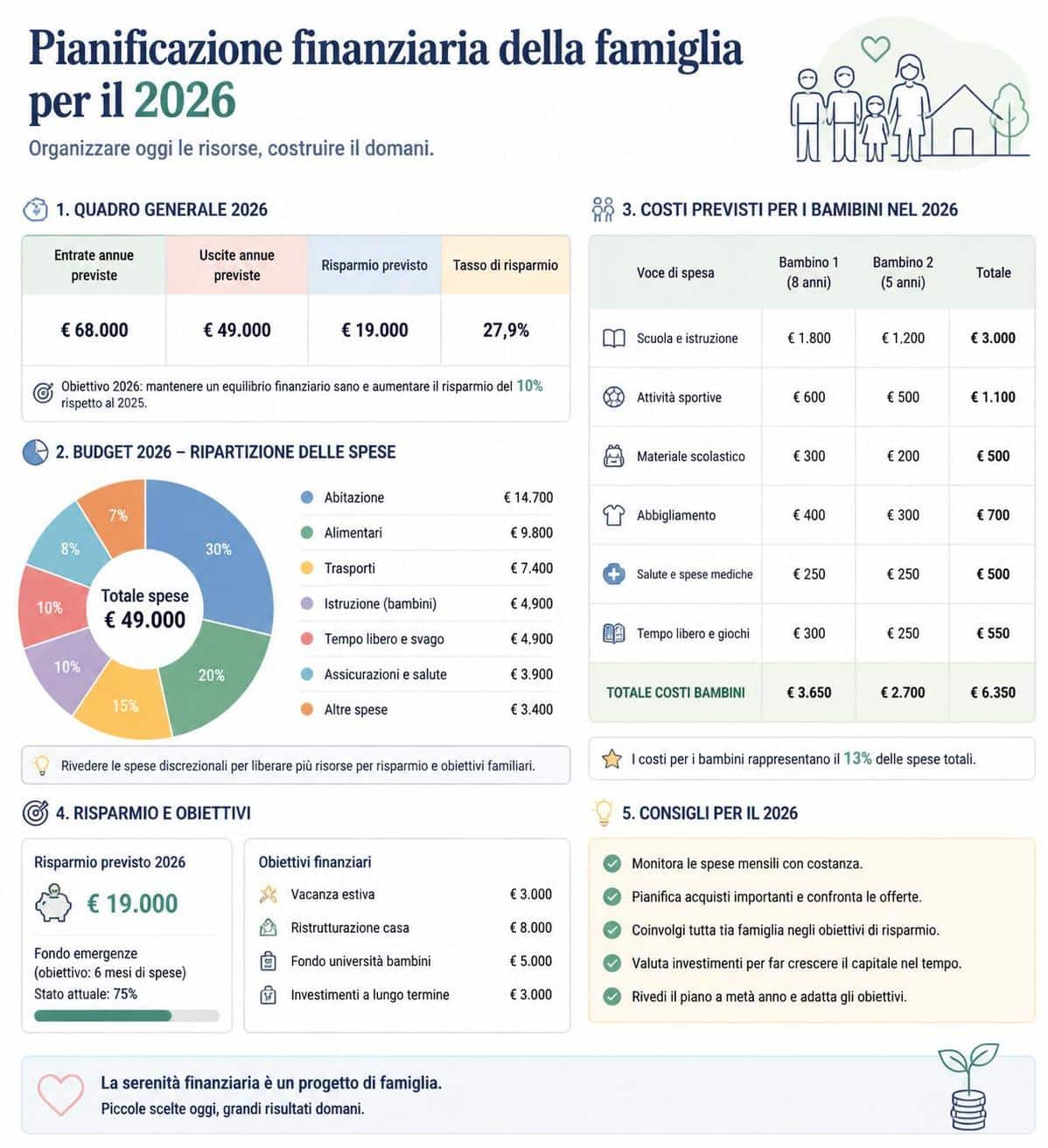 scopri come pianificare le tue finanze in modo efficace prima di avere un figlio, per garantire sicurezza economica e serenit&agrave; alla tua famiglia.