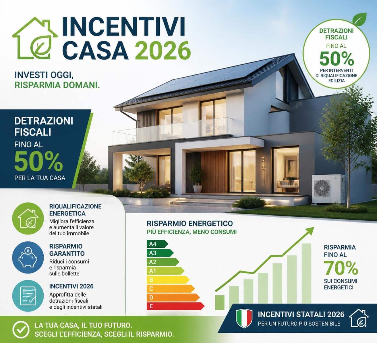 scopri tutto sui nuovi incentivi per la casa nel 2026: agevolazioni fiscali, requisiti e come approfittarne per ristrutturazioni e acquisti.