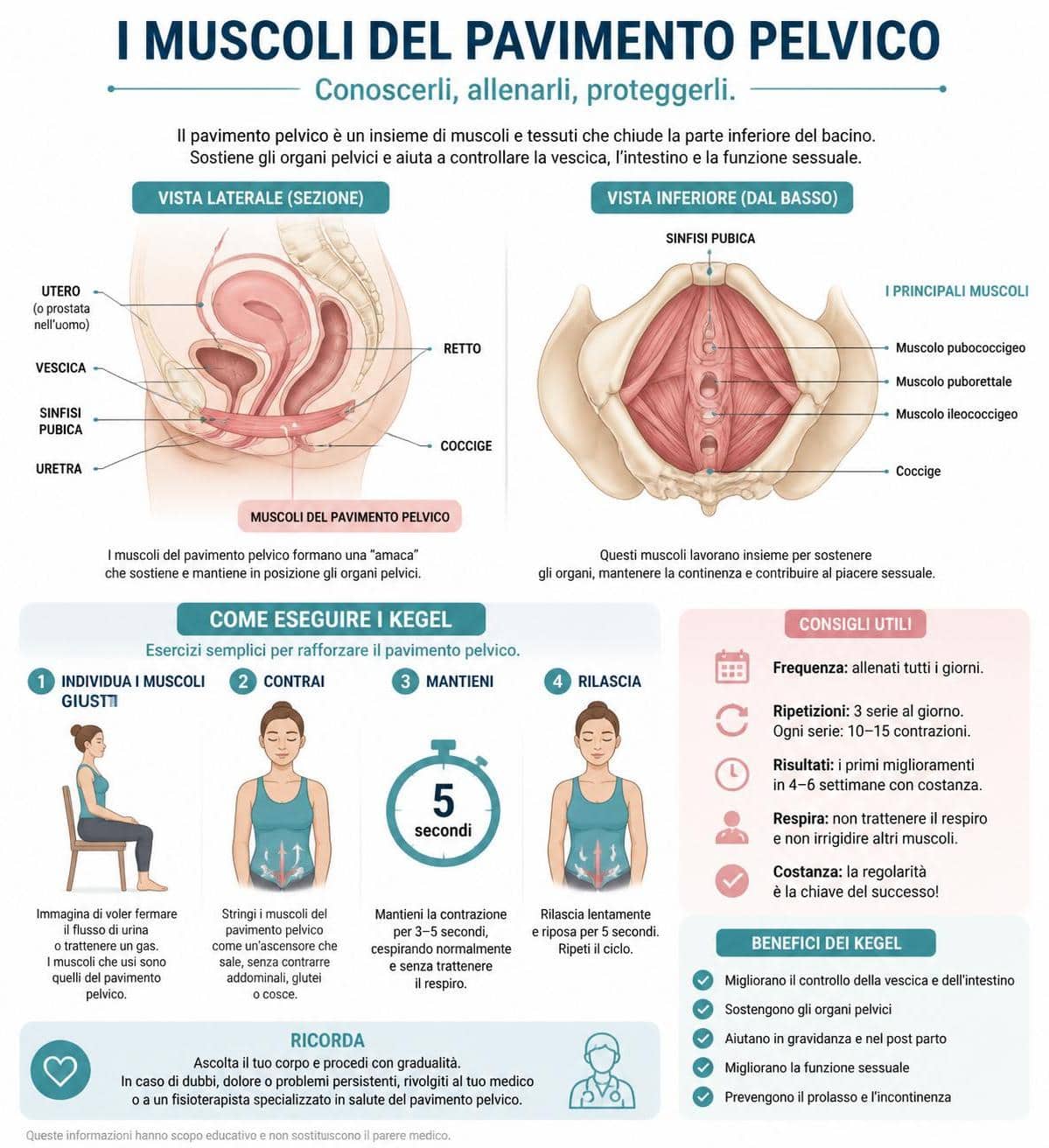 scopri quali esercizi sono pi&ugrave; efficaci per rafforzare il pavimento pelvico e migliorare la tua salute e il benessere quotidiano.