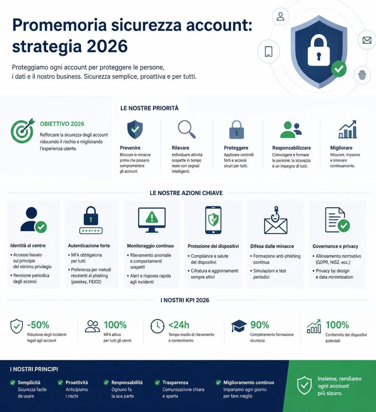 scopri i migliori consigli e strategie per proteggere i tuoi account online da furti e truffe, garantendo sicurezza e tranquillità nella navigazione.
