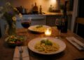 scopri idee creative e a basso costo per una cena romantica fatta in casa, perfetta per sorprendere la tua dolce metà con piatti deliziosi e atmosfere intime.