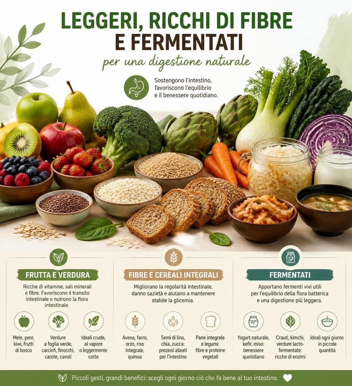 scopri quali abitudini alimentari possono migliorare la digestione e favorire il benessere intestinale con consigli pratici e semplici da seguire.