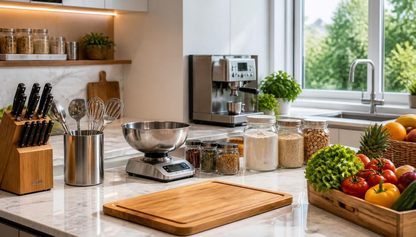scopri quali accessori sono indispensabili per una cucina ben organizzata e funzionale, ottimizzando spazio e praticità.