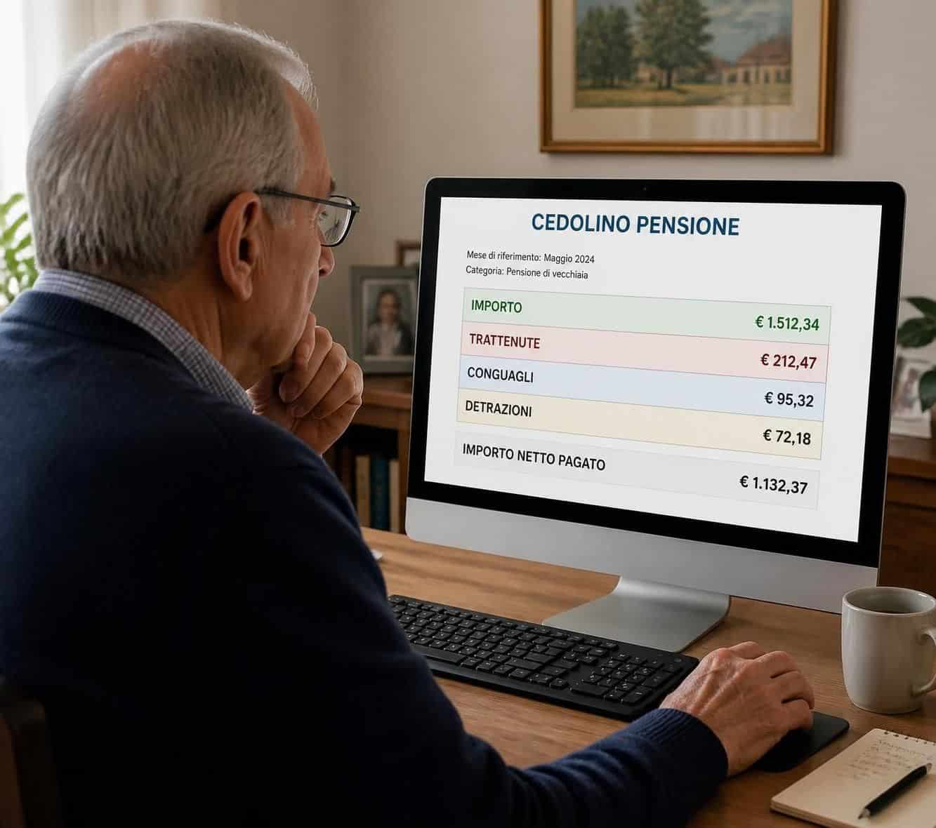 scopri perch&eacute; &egrave; importante controllare il tuo cedolino pensione ogni mese per evitare errori, verificare gli importi e gestire al meglio la tua pensione.
