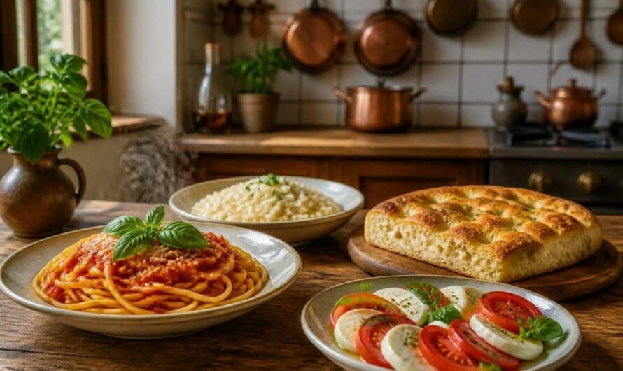 scopri le ricette tradizionali italiane più facili da fare a casa, perfette per chi ama la cucina autentica e vuole preparare piatti deliziosi senza complicazioni.