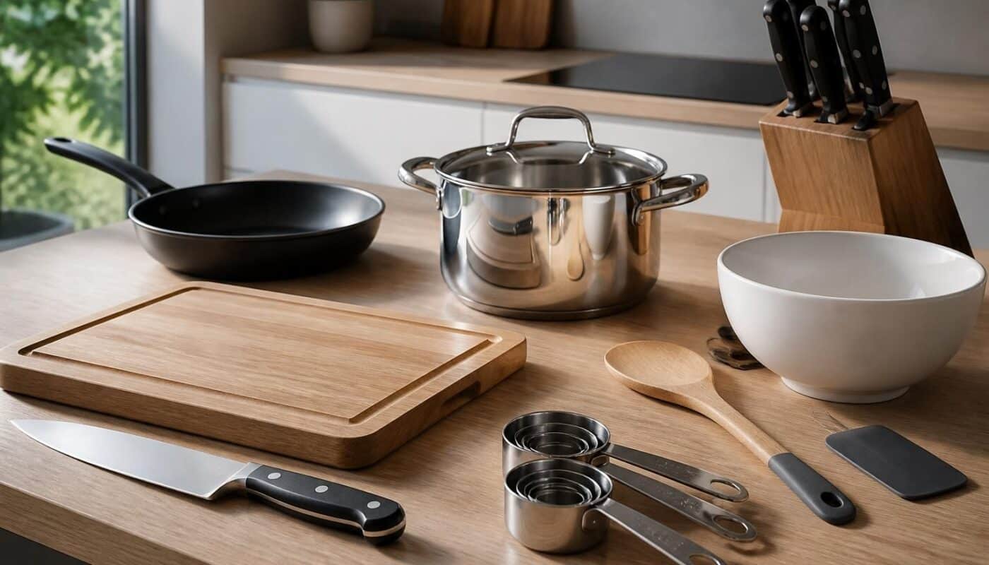 scopri quali utensili da cucina sono essenziali per preparare piatti deliziosi con facilità e praticità.