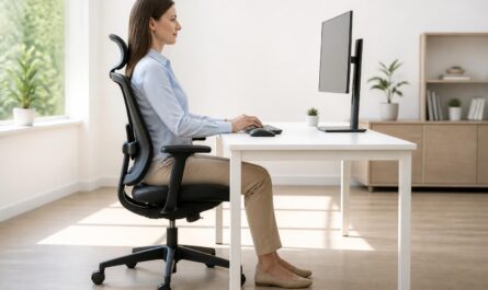 scopri consigli efficaci per migliorare la postura mentre lavori al computer e prevenire dolori e tensioni muscolari.
