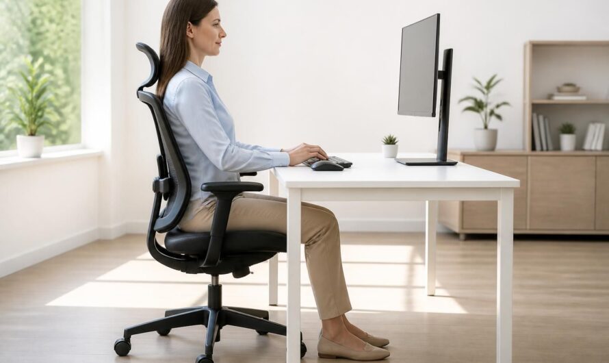 scopri consigli efficaci per migliorare la postura mentre lavori al computer e prevenire dolori e tensioni muscolari.