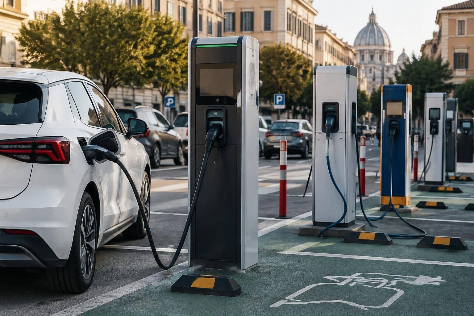 scopri quali sono le colonnine di ricarica pi&ugrave; diffuse in italia, dove trovarle e quali reti offrono la copertura pi&ugrave; ampia per i veicoli elettrici.