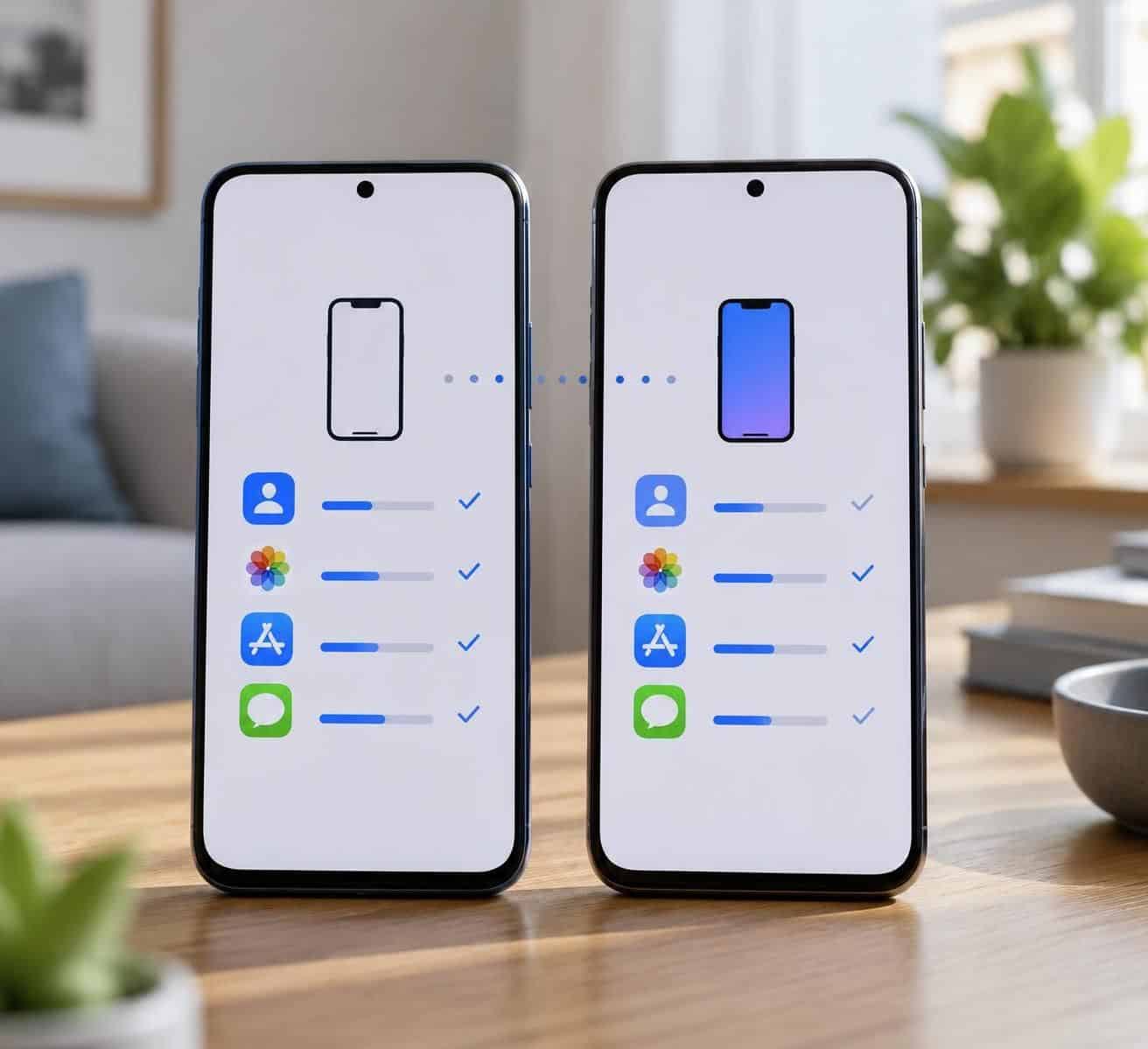 scopri come trasferire facilmente contatti, foto, video e app dal vecchio al nuovo telefono con metodi semplici e sicuri per android e iphone.