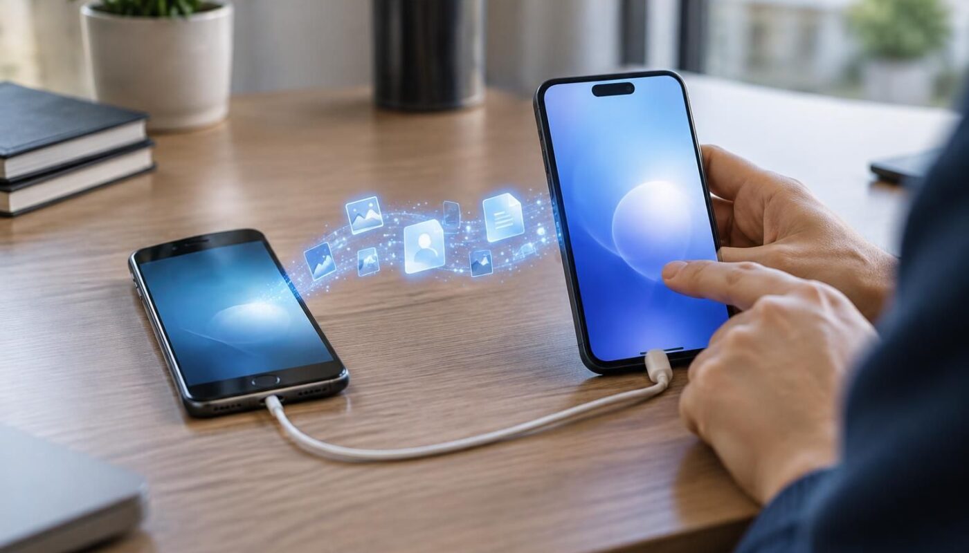 scopri come trasferire facilmente contatti, foto, app e altri dati dal tuo vecchio telefono a uno nuovo, con metodi semplici e sicuri.