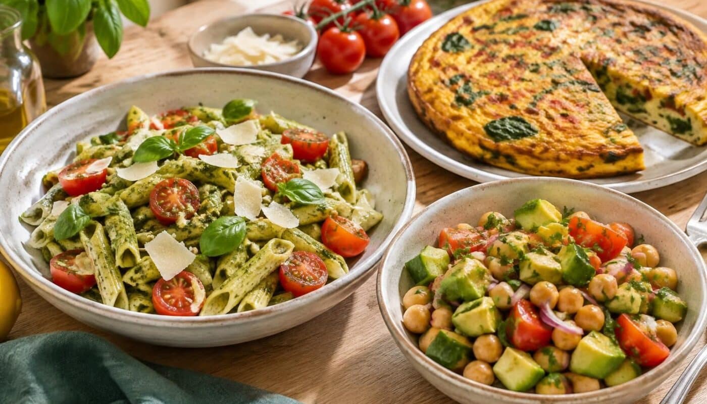 scopri ricette vegetariane saporite e veloci da preparare: idee gustose e pratiche per portare in tavola piatti senza carne in poco tempo.